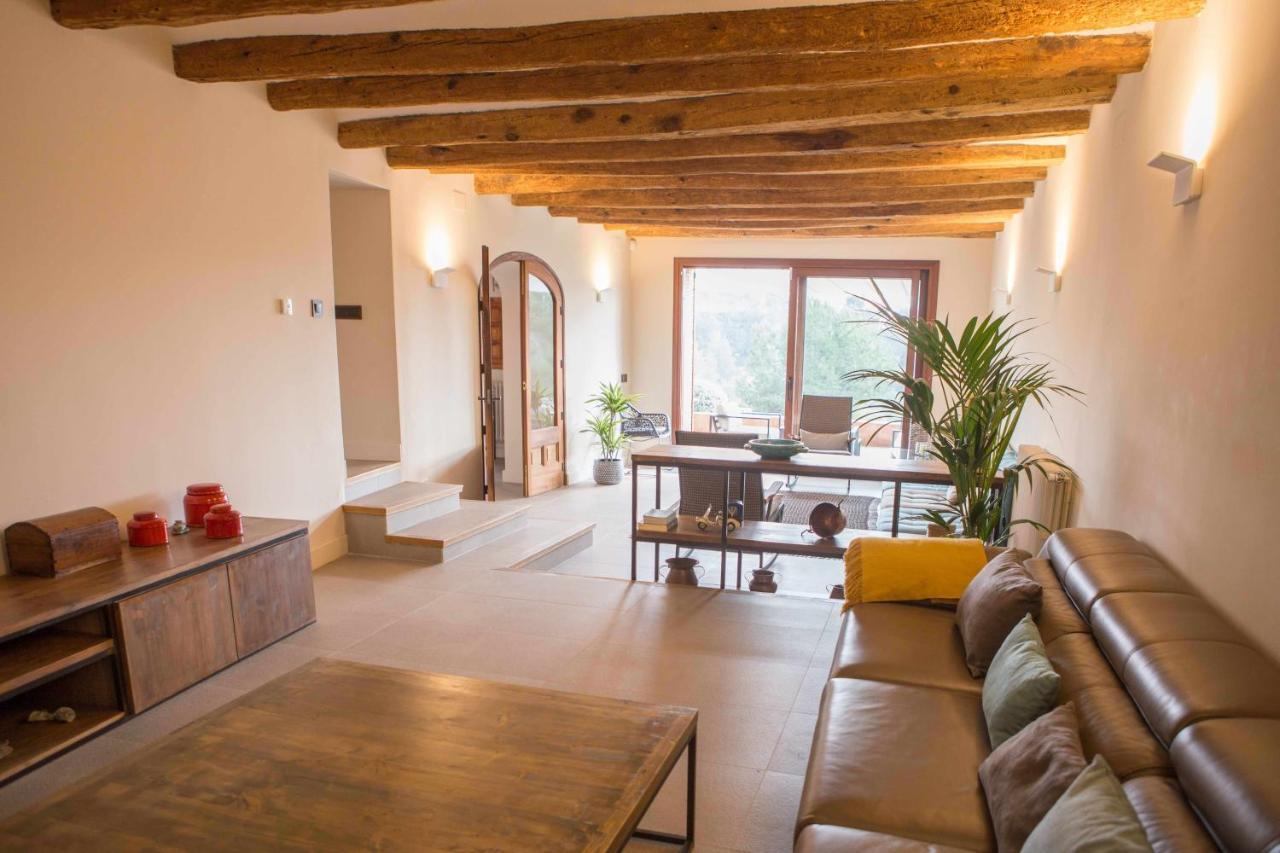 El Pla de Manlleu Casa Rural Masia Les Apieres מראה חיצוני תמונה
