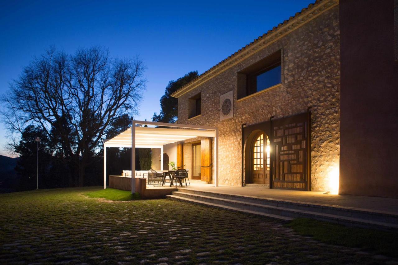 El Pla de Manlleu Casa Rural Masia Les Apieres מראה חיצוני תמונה