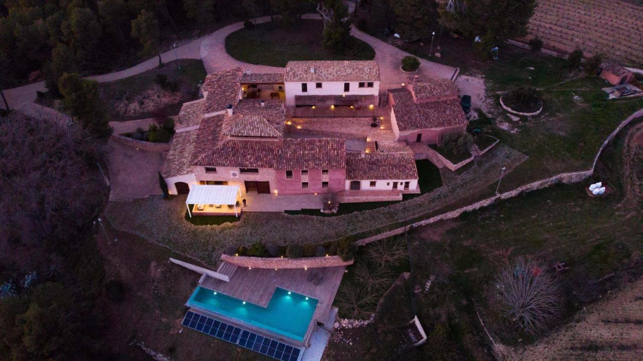 El Pla de Manlleu Casa Rural Masia Les Apieres מראה חיצוני תמונה