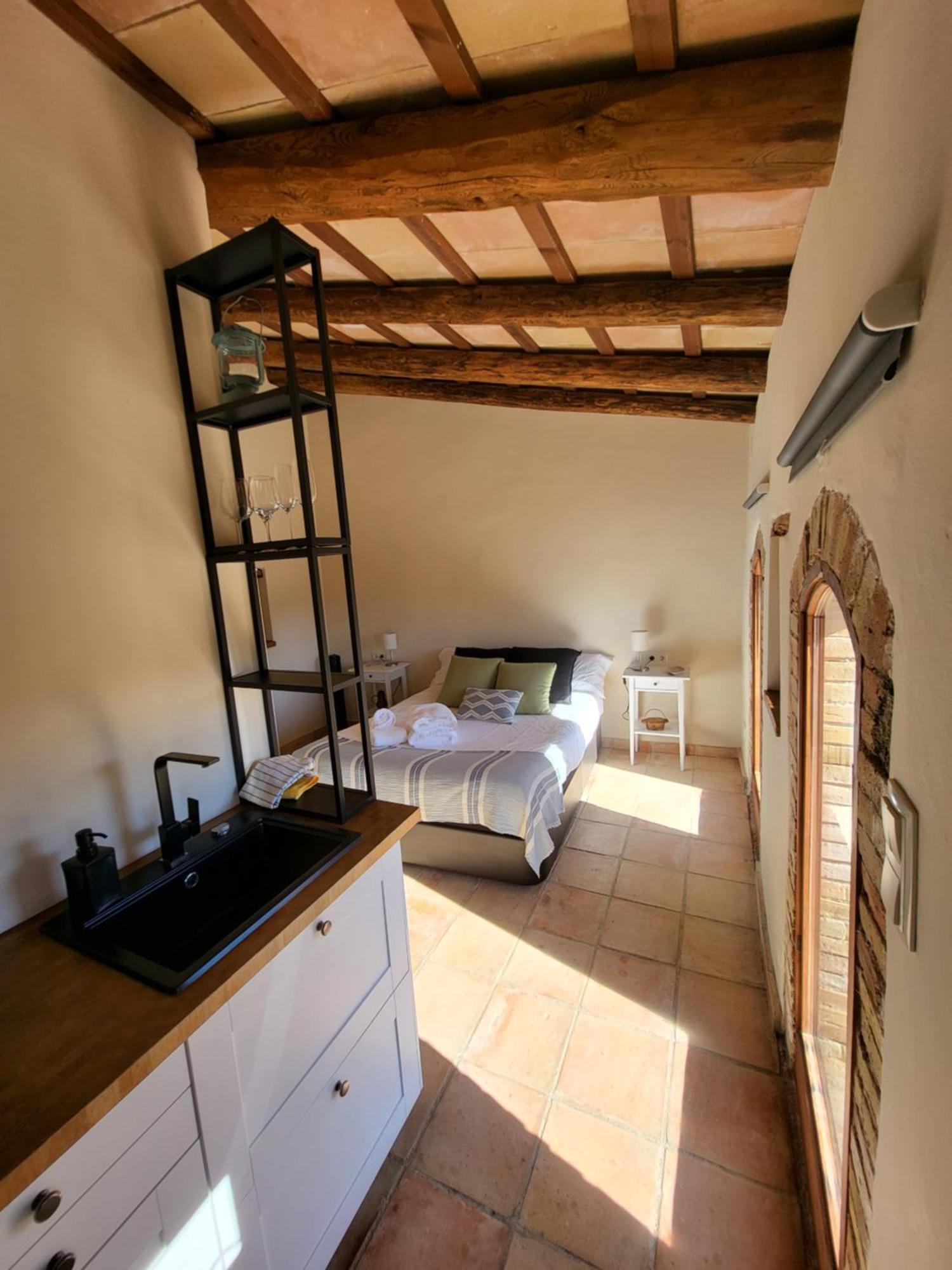 El Pla de Manlleu Casa Rural Masia Les Apieres מראה חיצוני תמונה