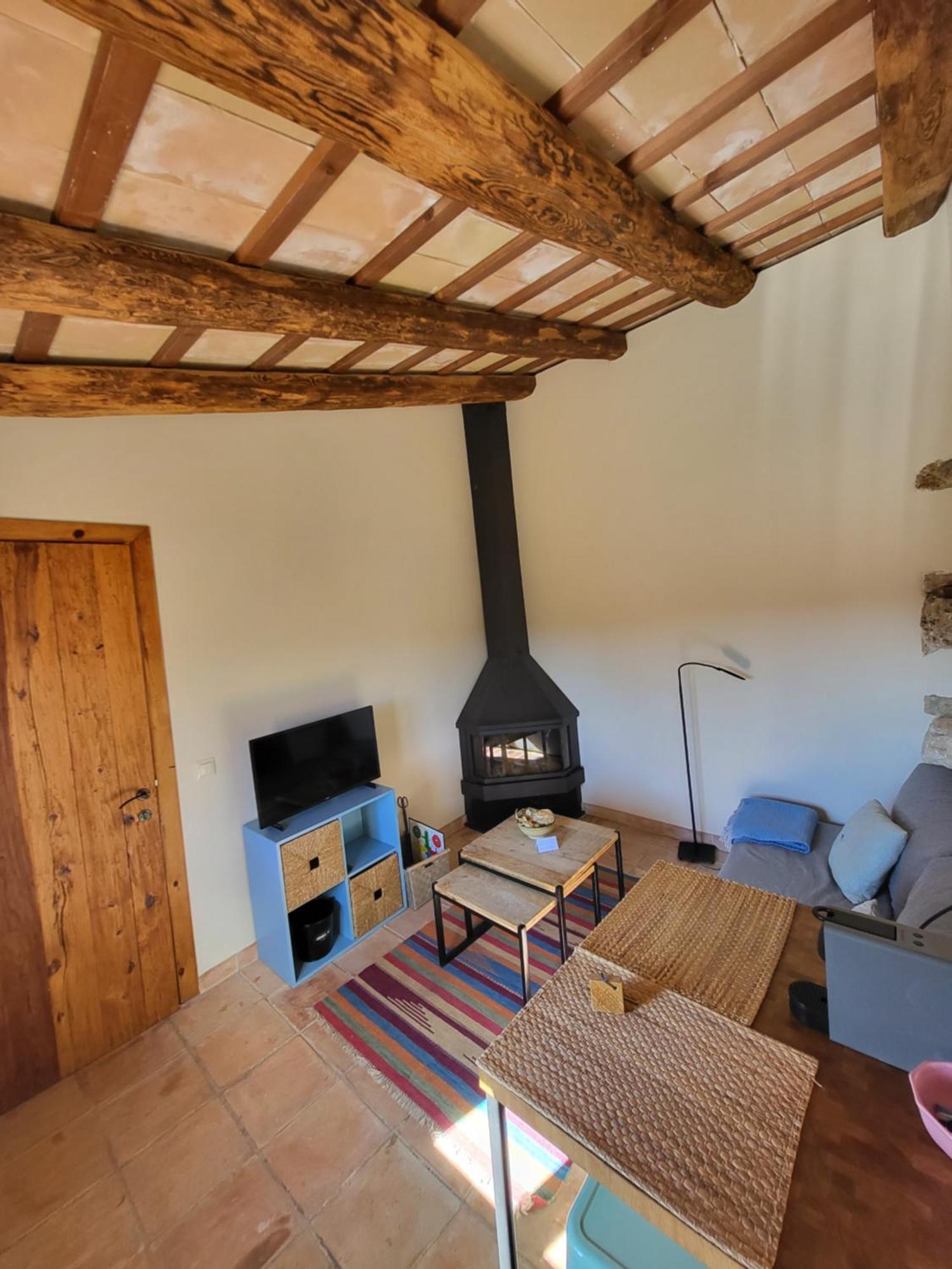 El Pla de Manlleu Casa Rural Masia Les Apieres מראה חיצוני תמונה