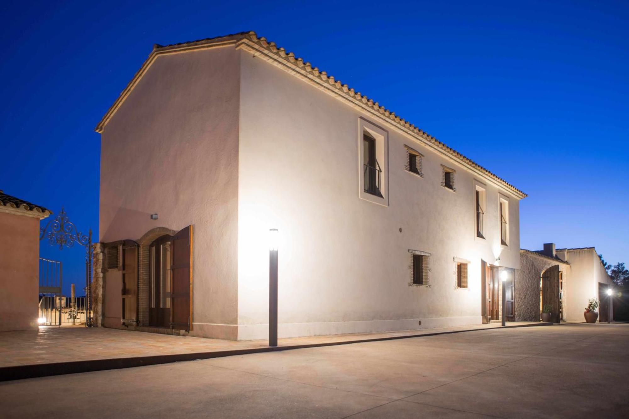 El Pla de Manlleu Casa Rural Masia Les Apieres מראה חיצוני תמונה