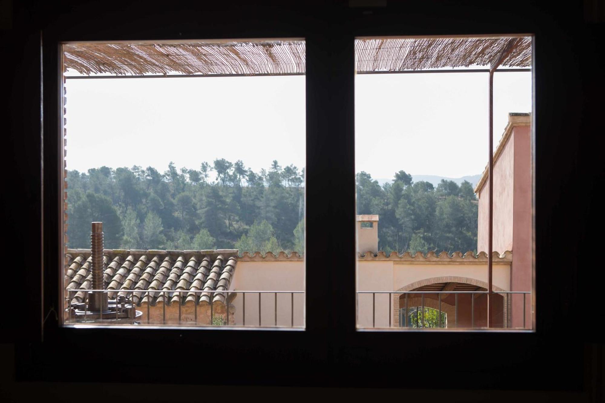 El Pla de Manlleu Casa Rural Masia Les Apieres מראה חיצוני תמונה