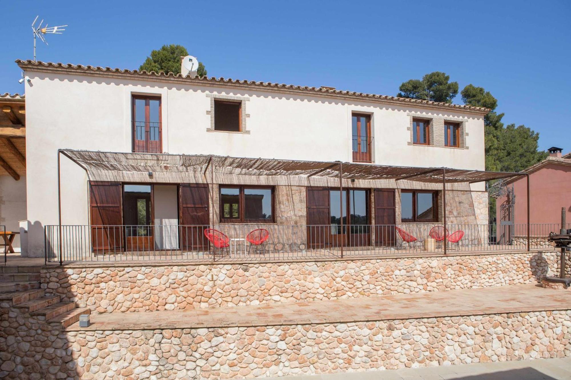 El Pla de Manlleu Casa Rural Masia Les Apieres מראה חיצוני תמונה