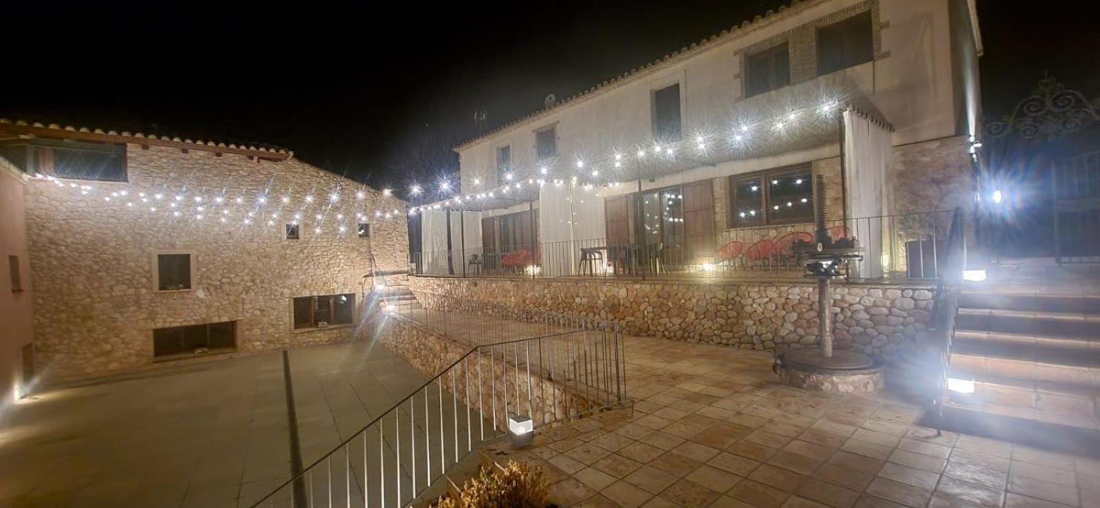 El Pla de Manlleu Casa Rural Masia Les Apieres מראה חיצוני תמונה