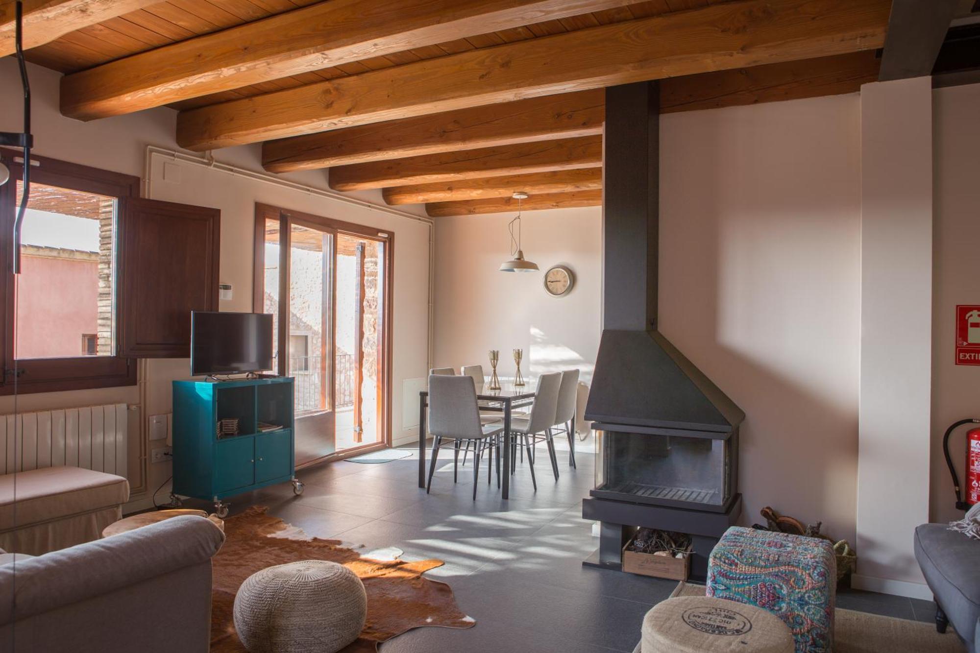 El Pla de Manlleu Casa Rural Masia Les Apieres מראה חיצוני תמונה